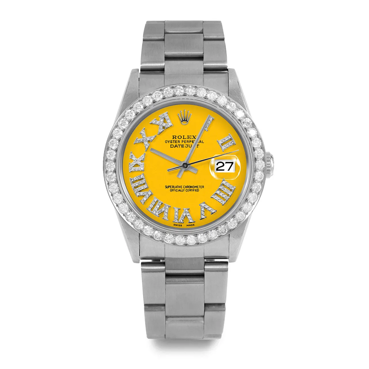 Rolex Datejust 36mm | 16234-YLW-FDR-25CT-OYS