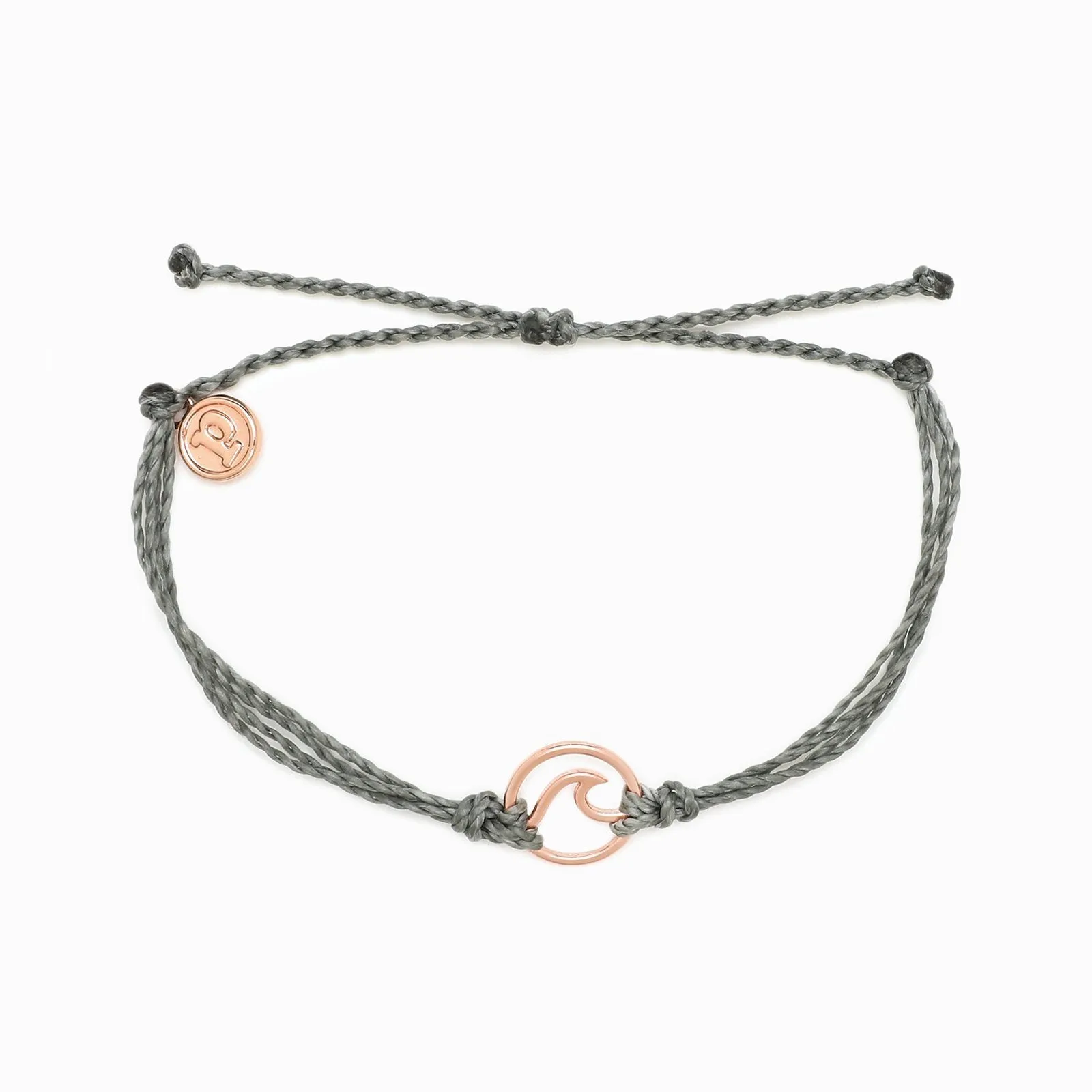 Rose Gold Wave Charm
