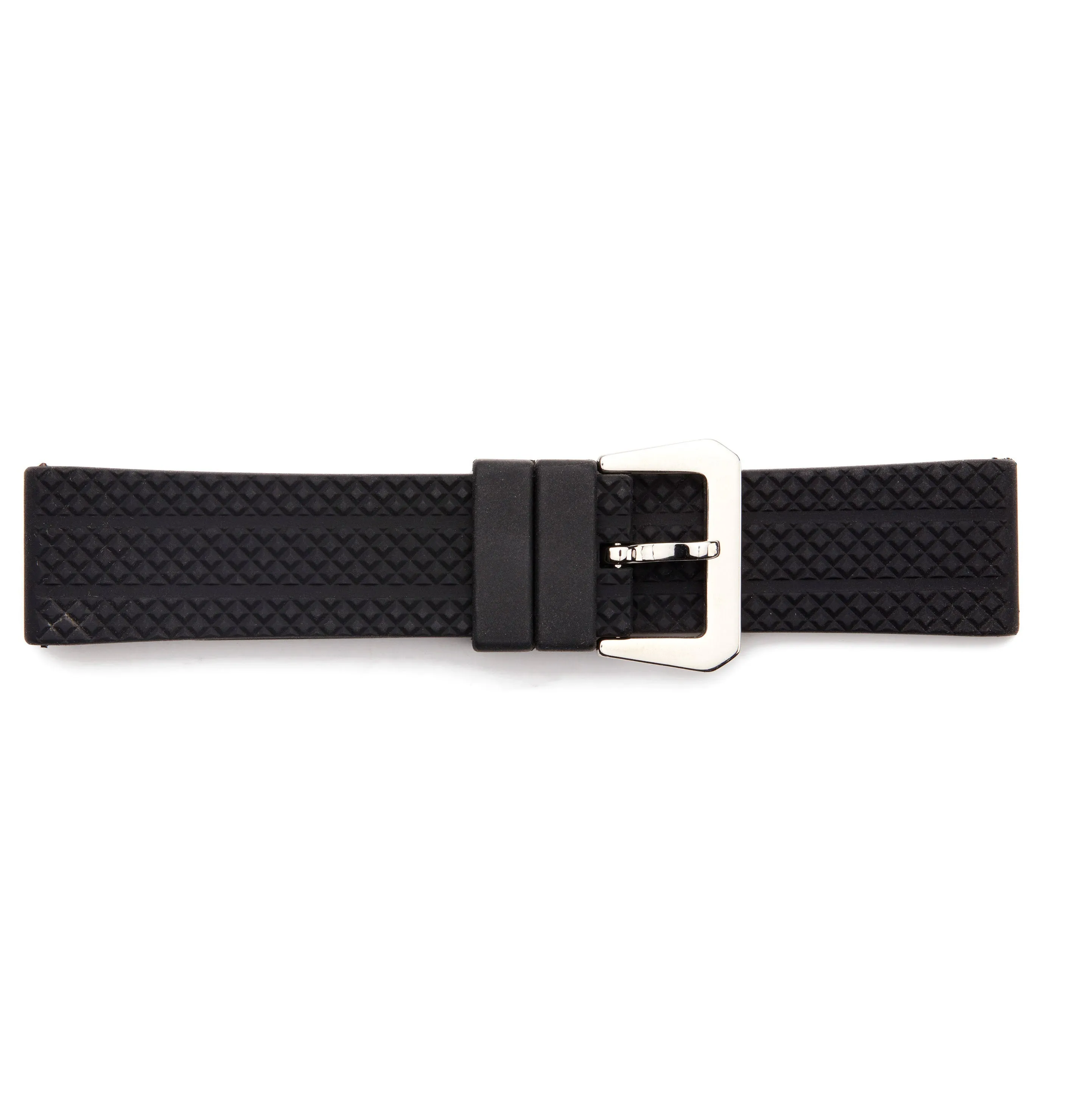 RUB-3 Diamond Panerai Style Regular Rubber Watch Straps