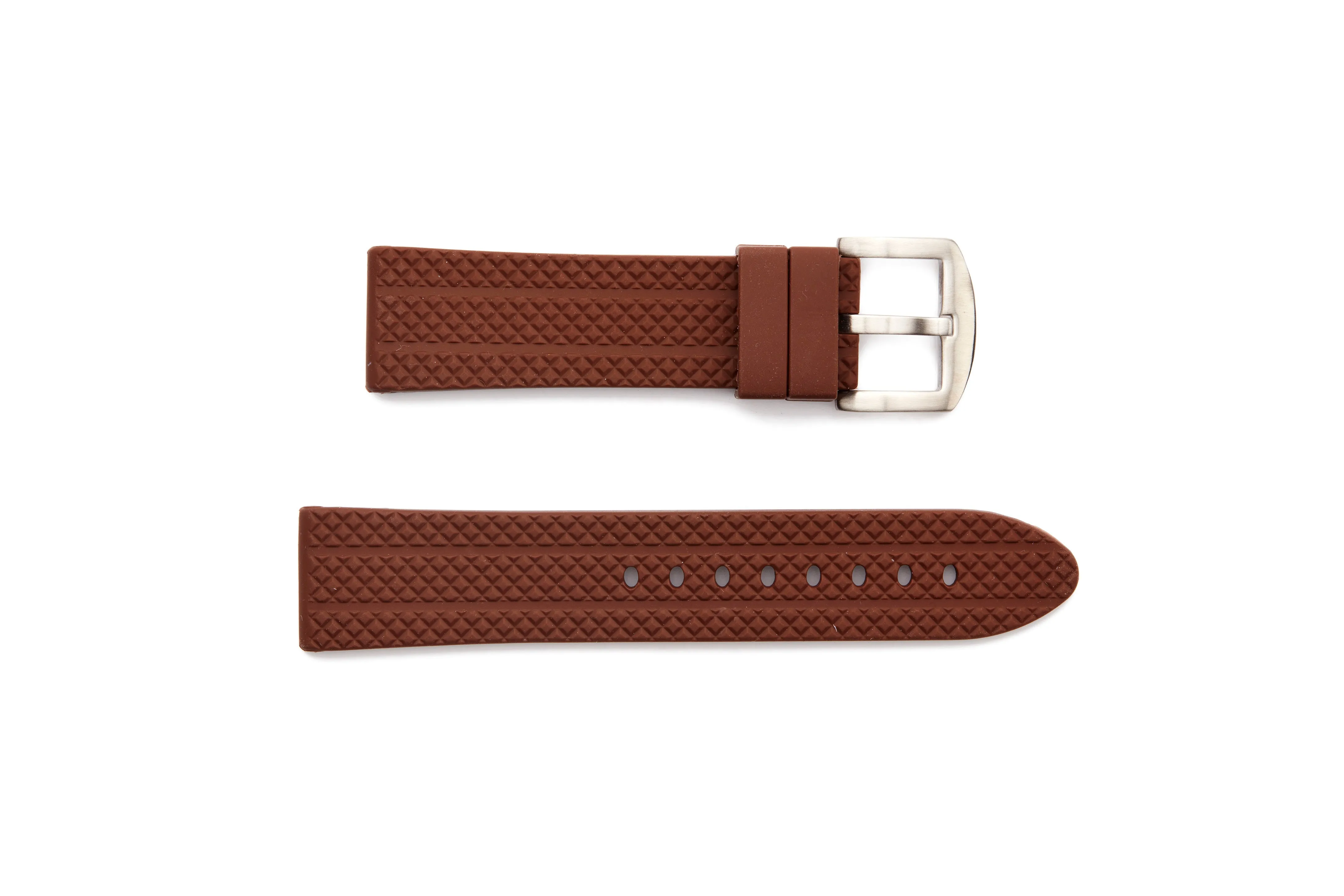 RUB-3 Diamond Panerai Style Regular Rubber Watch Straps