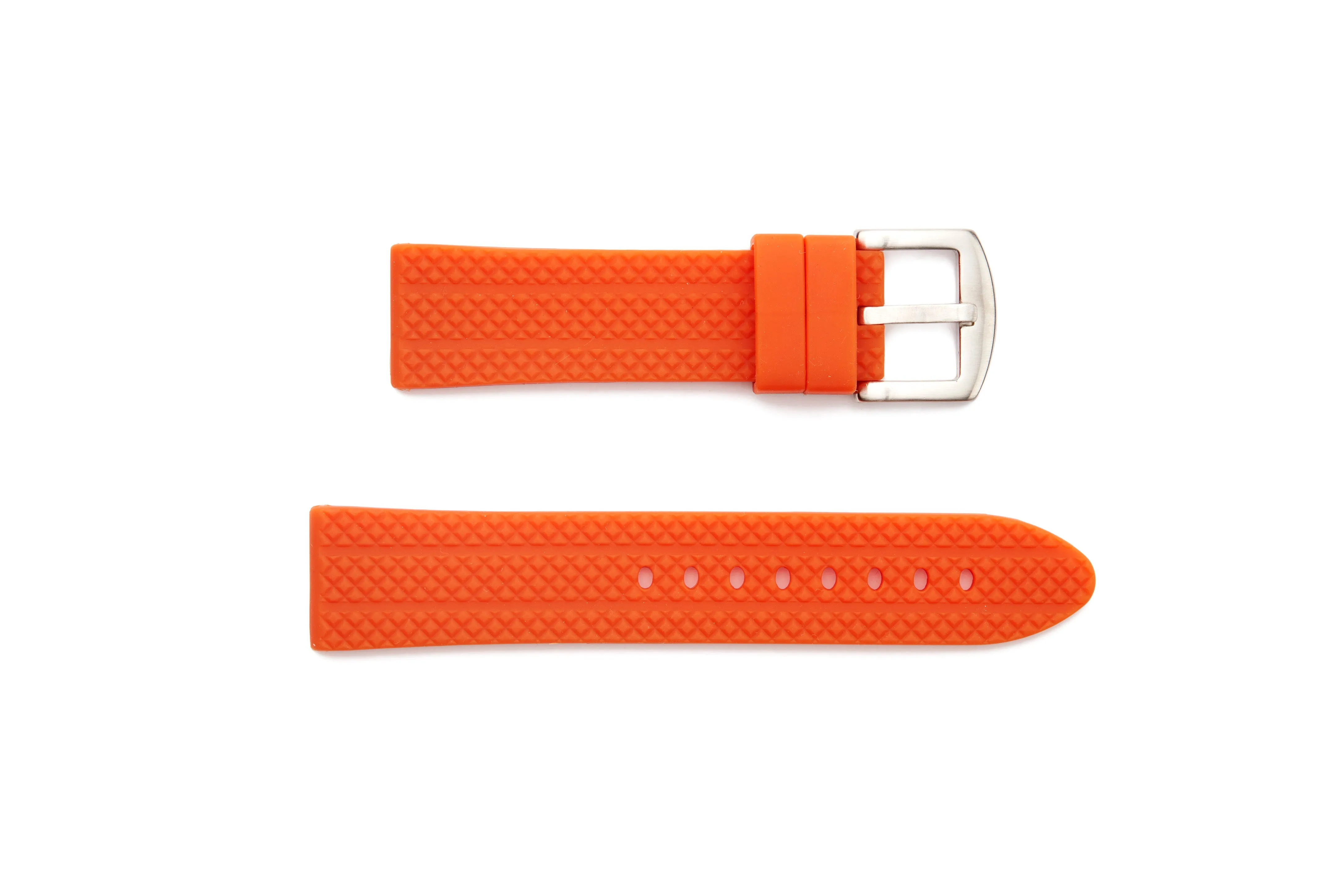 RUB-3 Diamond Panerai Style Regular Rubber Watch Straps