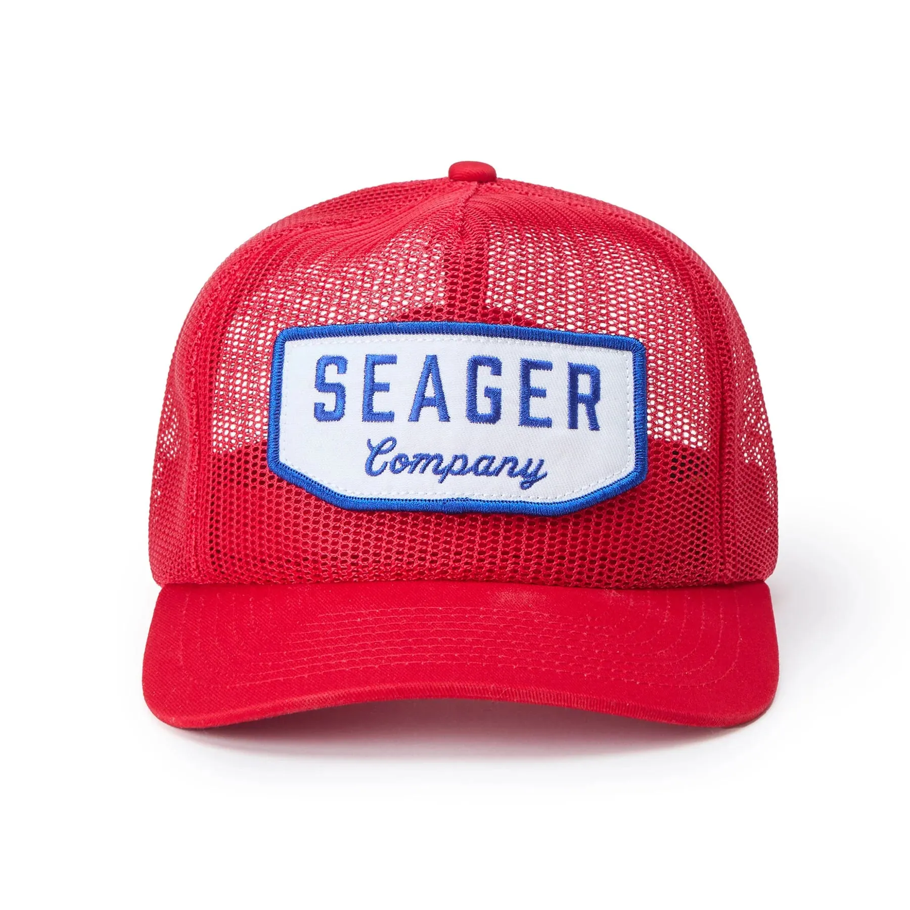 Seager Wilson All Mesh Snapback - Red
