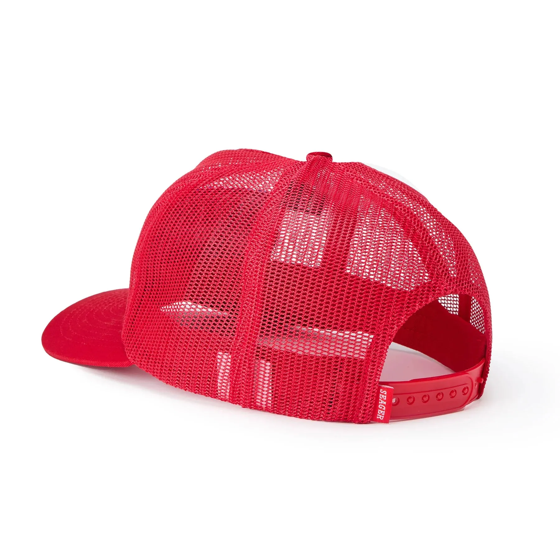 Seager Wilson All Mesh Snapback - Red