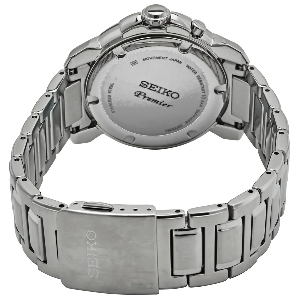 Seiko Premier Quartz Blue Dial Men's Watch SNQ157