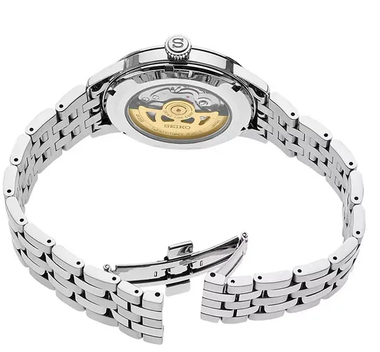 Seiko Presage Men's Watch Silver- (SRPB77)