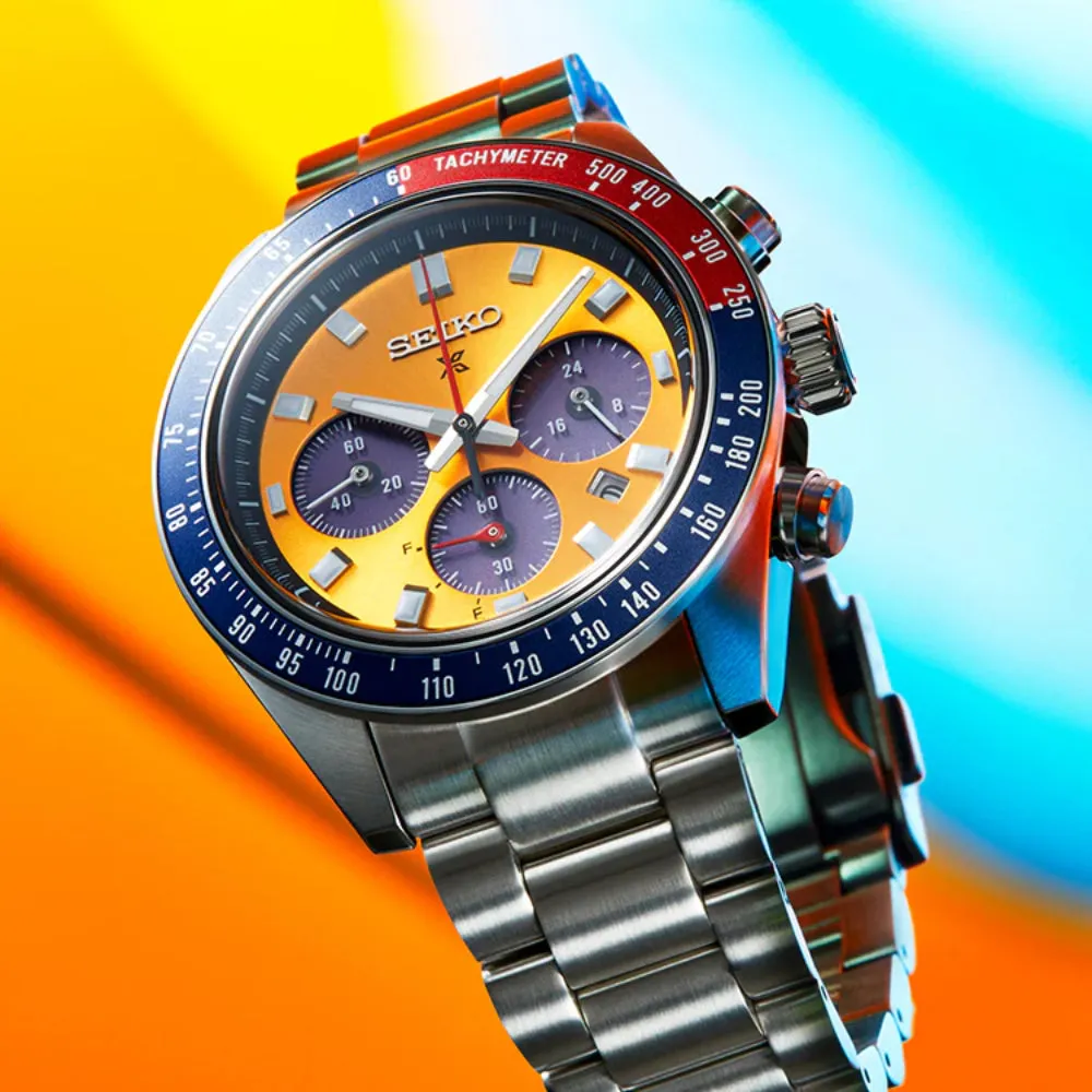 Seiko Prospex Speedtimer Solar Chronograph "Pogue" Watch