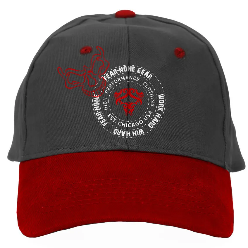 Skull and  Circle Cap