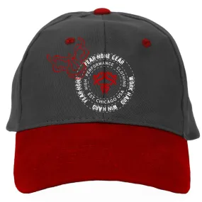 Skull and  Circle Cap