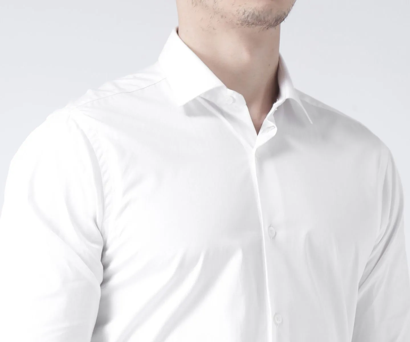 Solid White Shirt