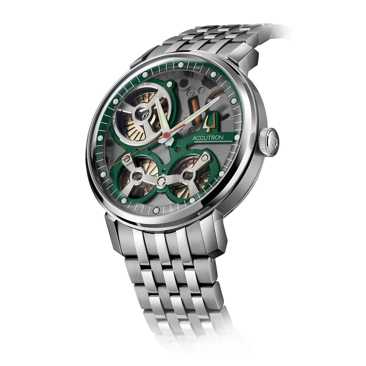 Spaceview 2020 Watch - SS/Green