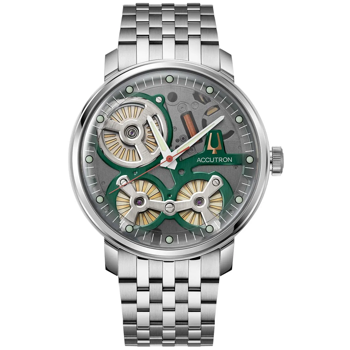 Spaceview 2020 Watch - SS/Green