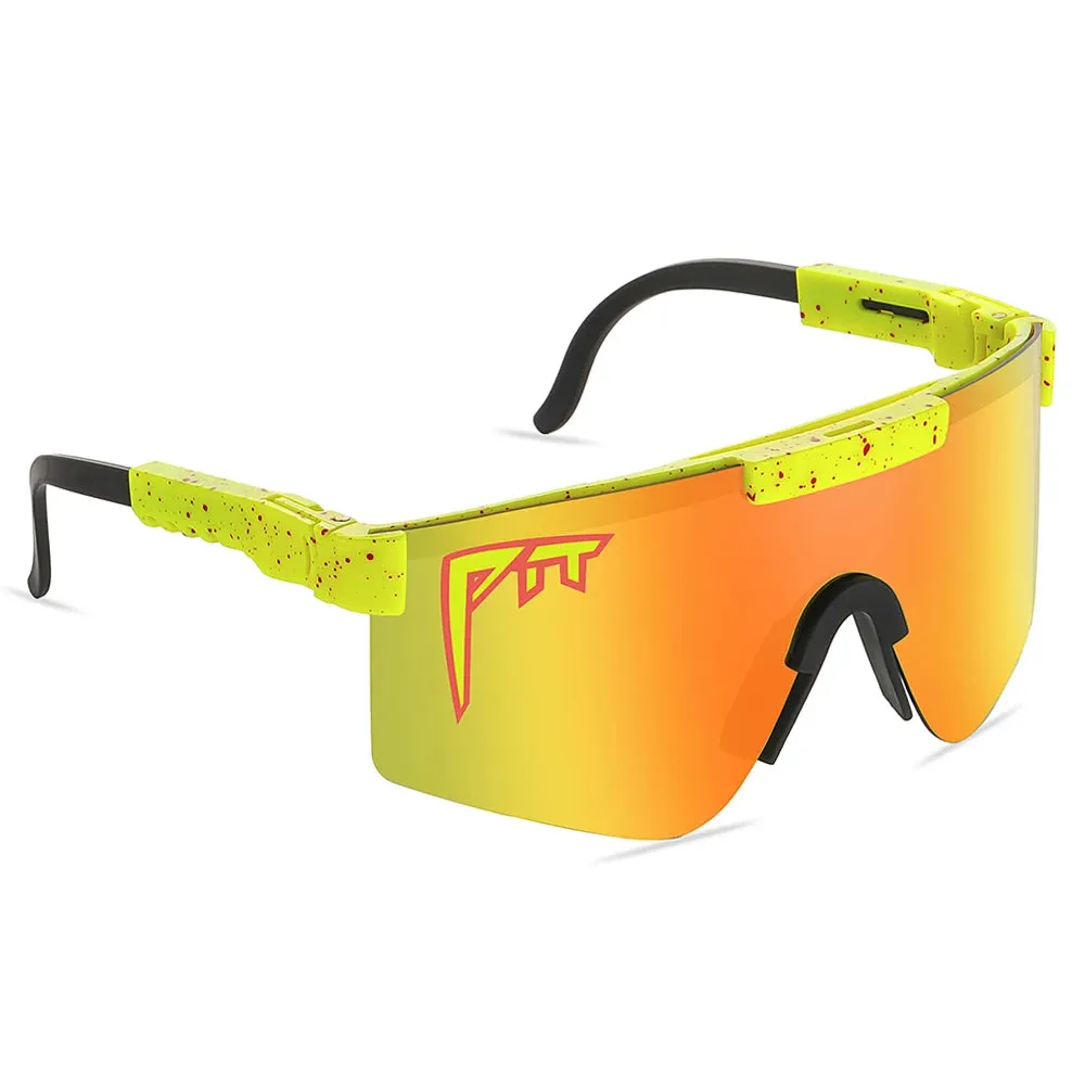 Sports Polarized Sunglasses UV400 Cycling Glasses Windproof Goggles for Driving Running Golf Eyewear