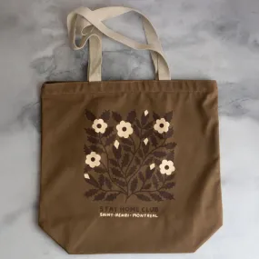 Stay Home Club Big Zip Tote (Bloom 1858)