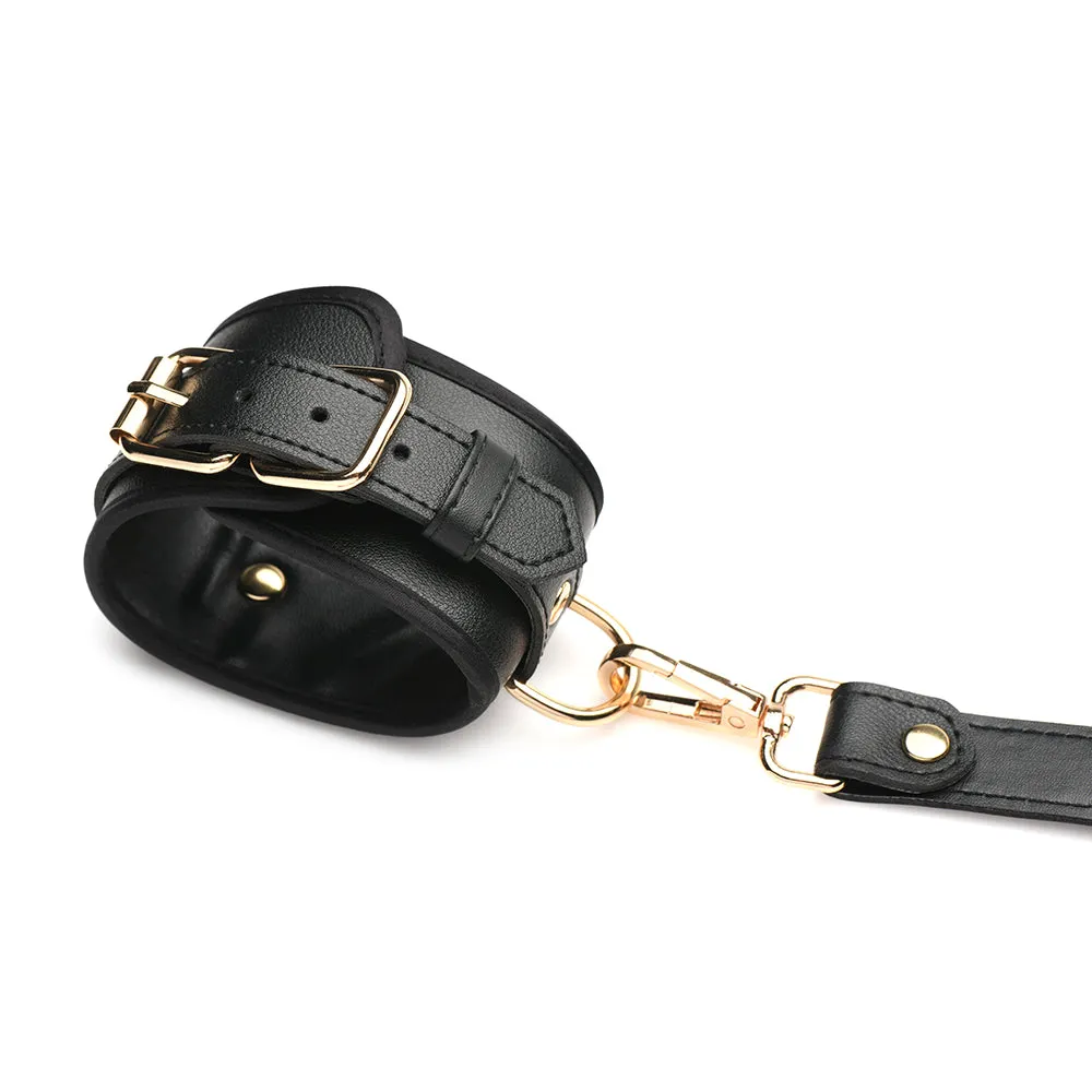 Strict Bondage Harness with Bows Black M/L