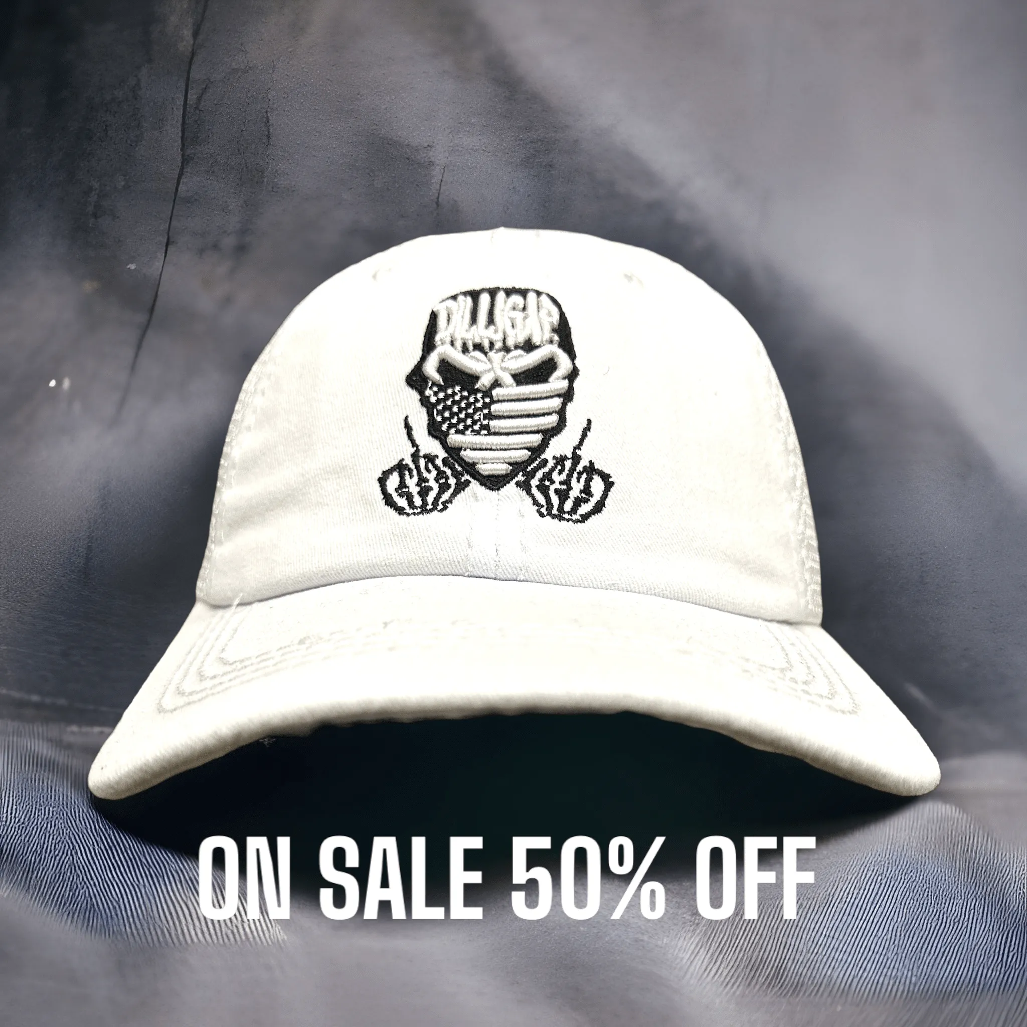 Take 2 Mother Fucker White Dilligaf Hat