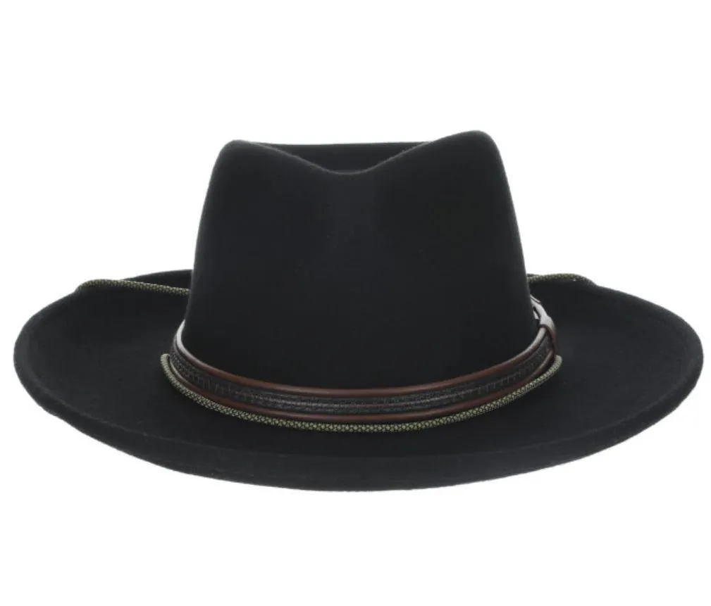 Tempest Wool Rancher Hat | Black