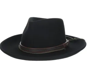 Tempest Wool Rancher Hat | Black
