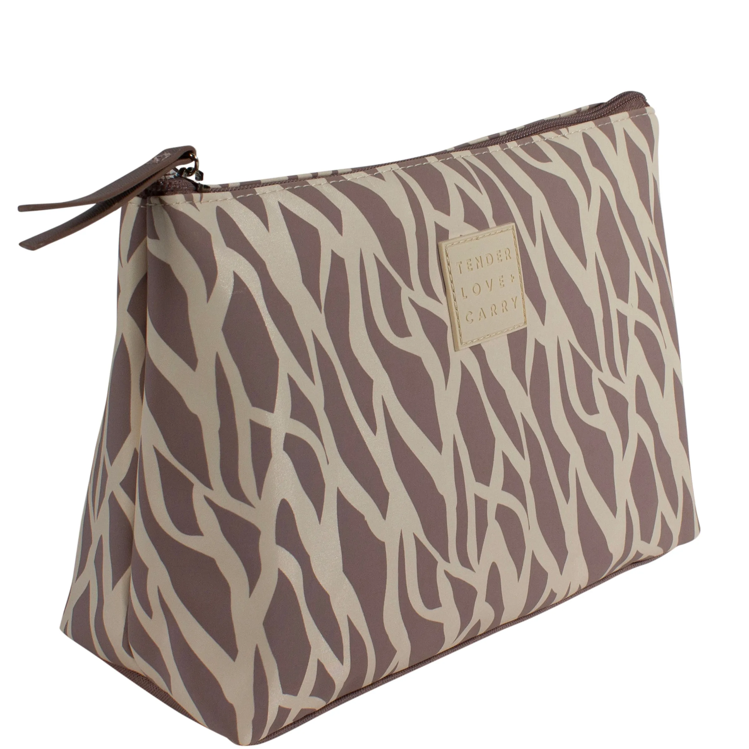 Tender Love   Carry Beige Brown Safari - Holdall