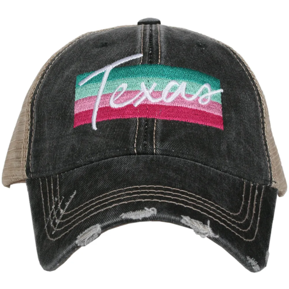 Texas Striped Wholesale Trucker Hats
