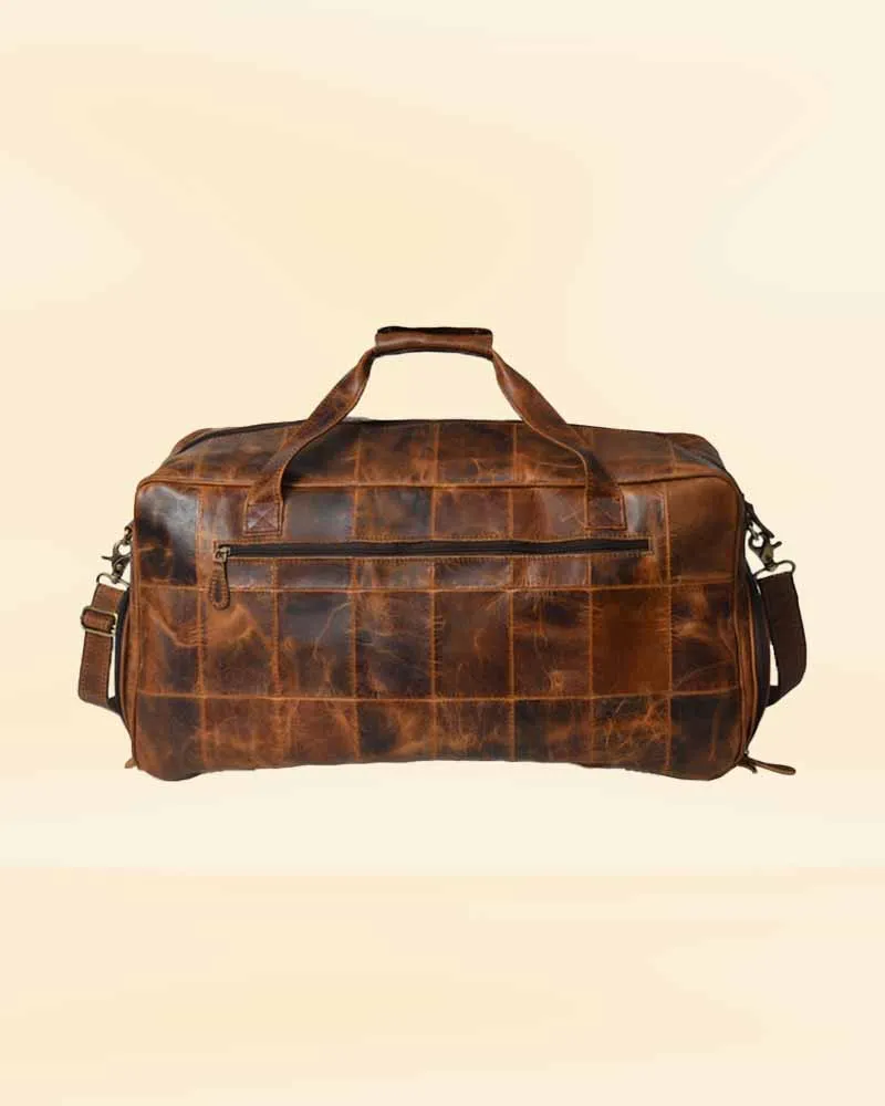 The Pricy Traveler Leather Duffel Bag