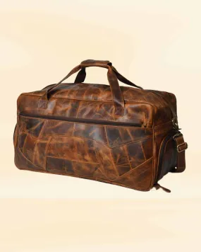 The Pricy Traveler Leather Duffel Bag