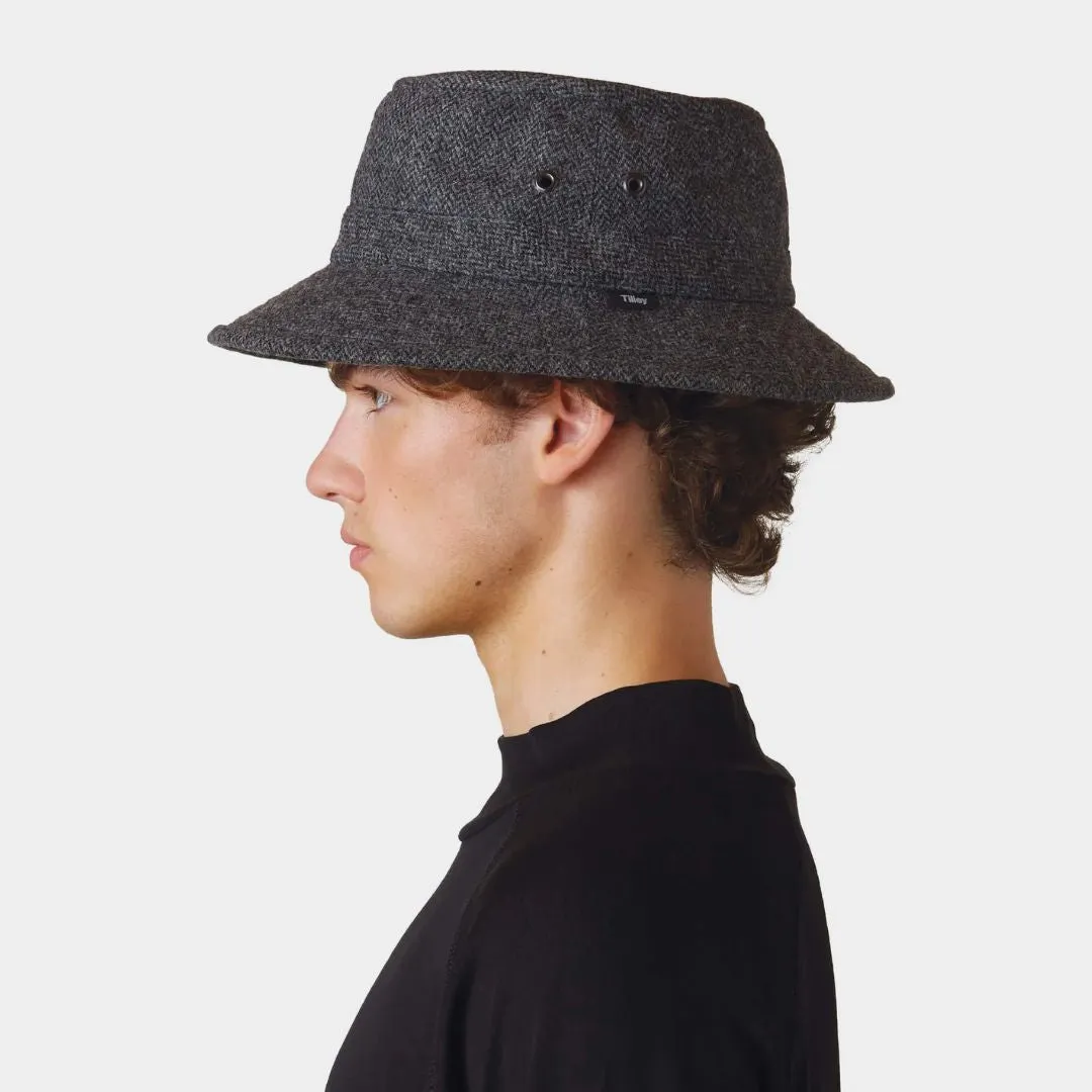 Tilley Warmth Hat (Grey Herringbone)