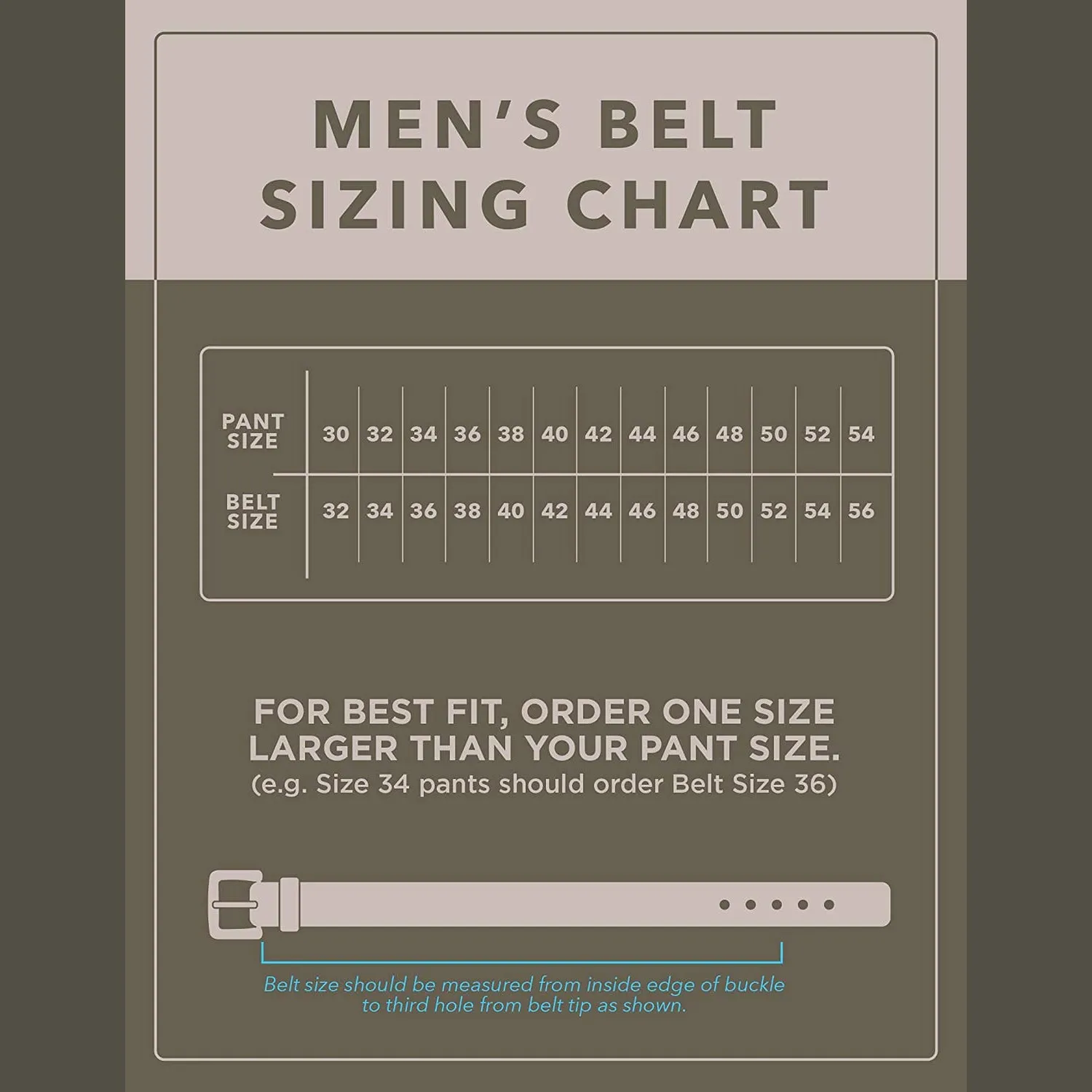 Timberland Men's Casual Leather Belt | Color Brown