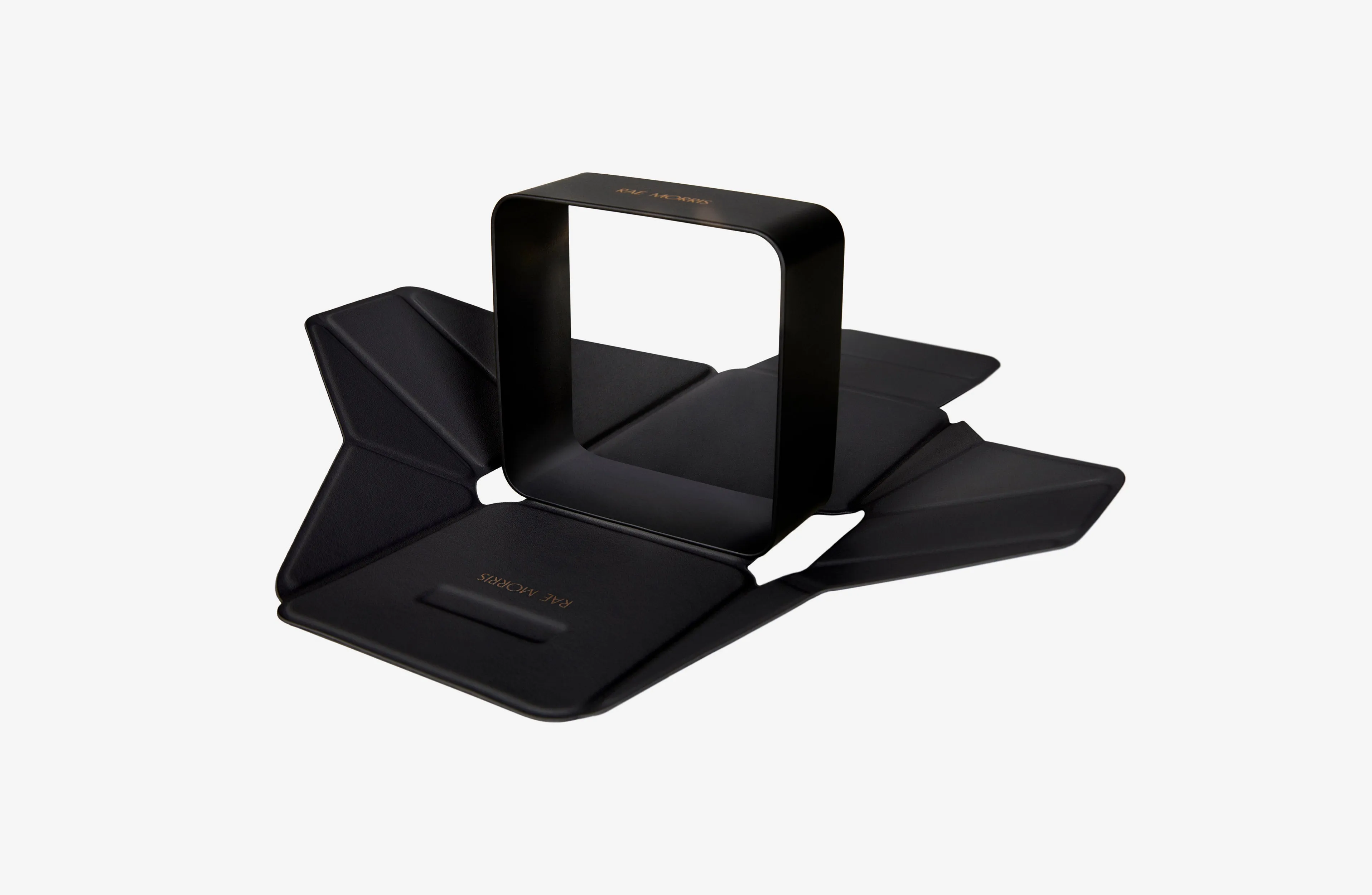TRAVEL BRUSH SET (BLACK/GREY CASE)