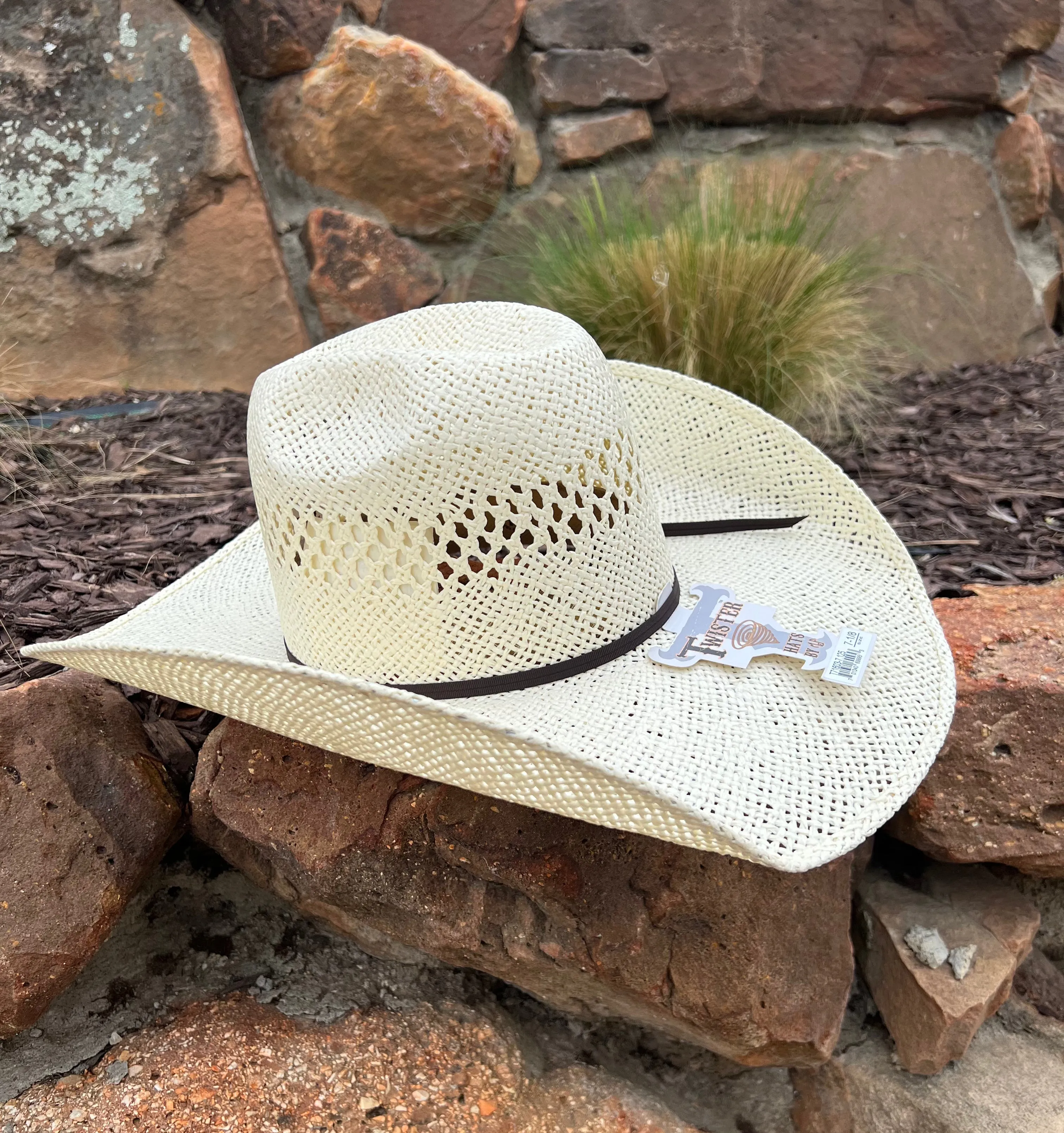 Twister Hat “Jute” 5” Brim  (comes open and flat)