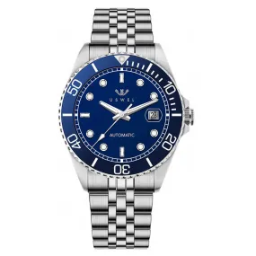 USWEL Automatic Watch for Diver with Jubliee Bracelet, 200m Water Resistant, Seiko Movement and Anti Scratch Sapphire Glass - 42MM - Model U004