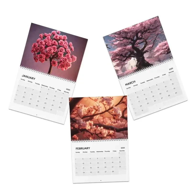 Vibrant Flowers Wall Calendars 2024