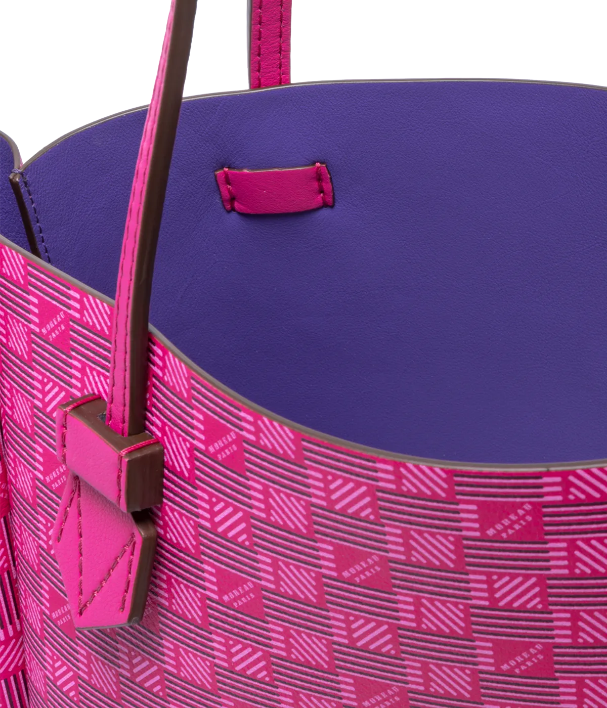 Vincennes Bag in Fuchsia & Purple