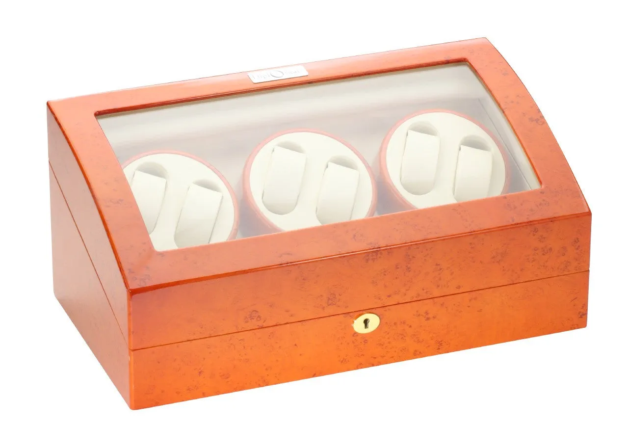 Watch Winder - Natural Wood 6