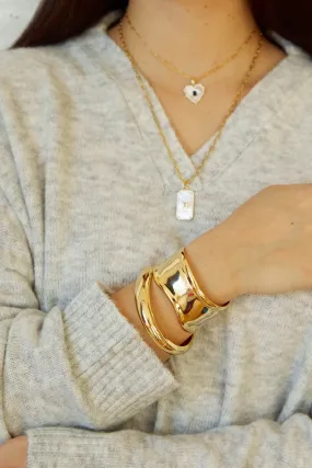 Wave Cuff Bracelet
