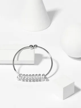 Wave Shape Design Bangle