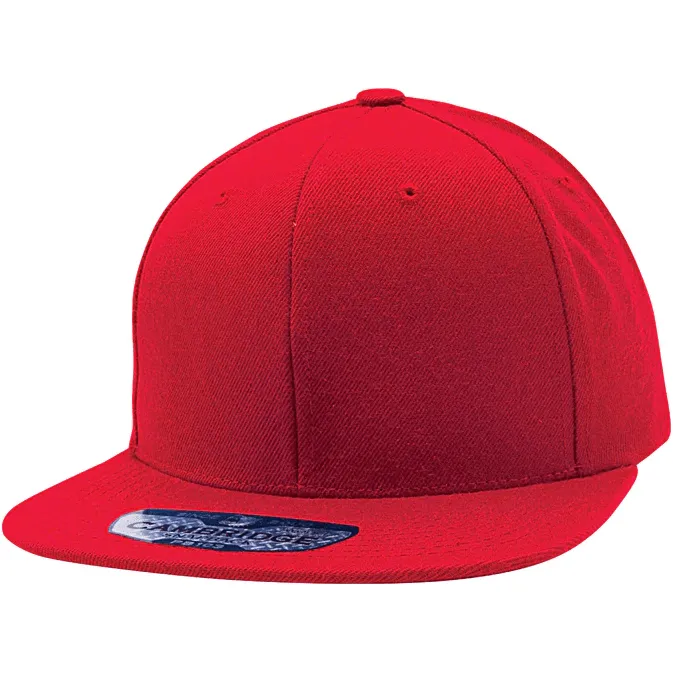 Wool snapback hat
