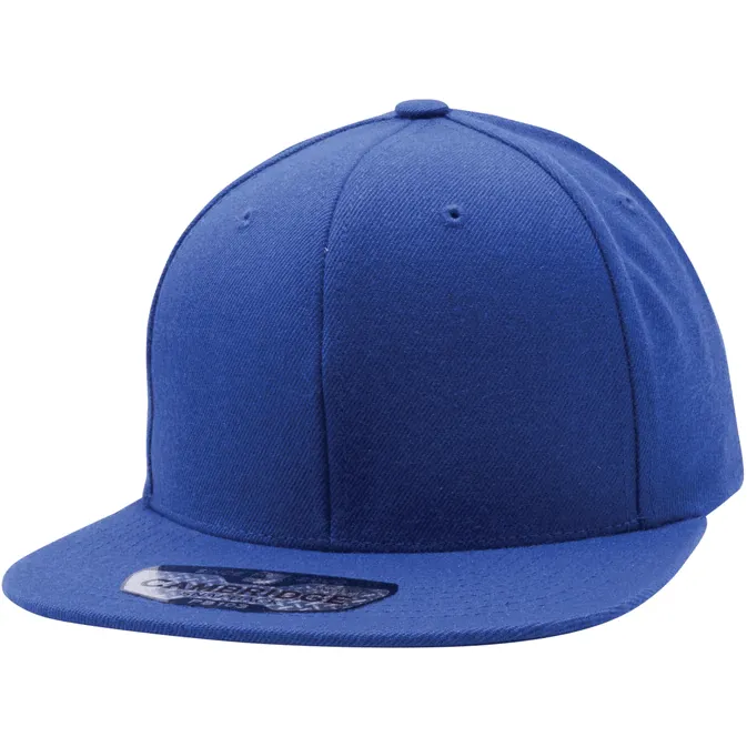 Wool snapback hat