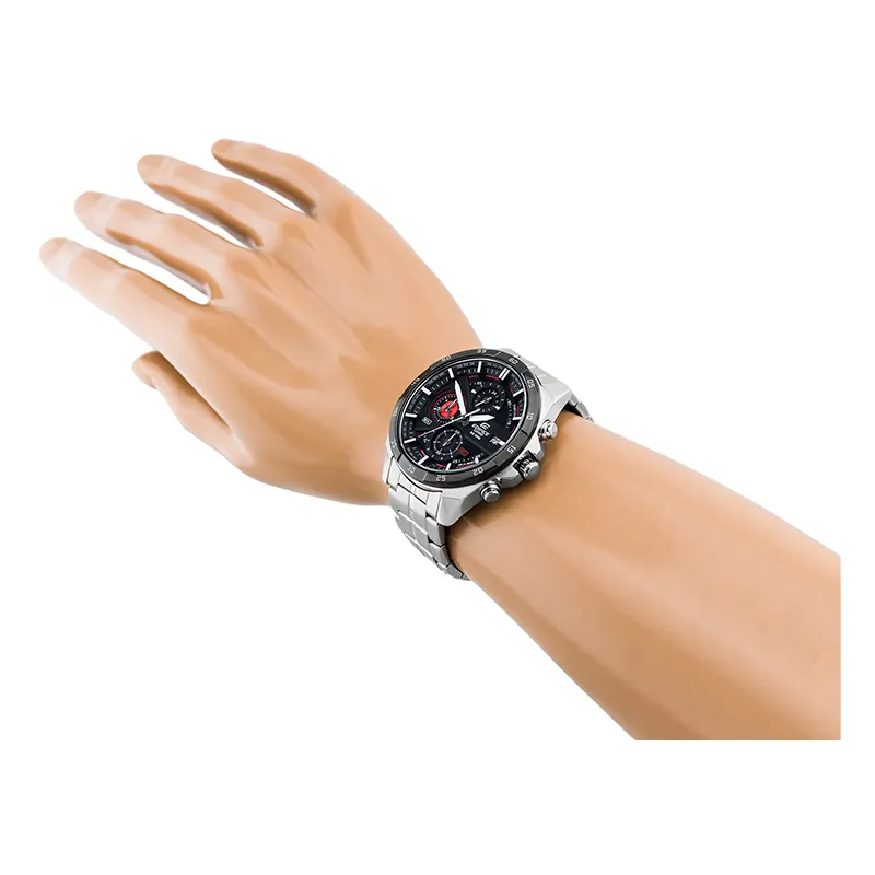 WW0222 Casio Edifice Chronograph Stainless Steel Chain Watch EFR-556DB-1AVUDF