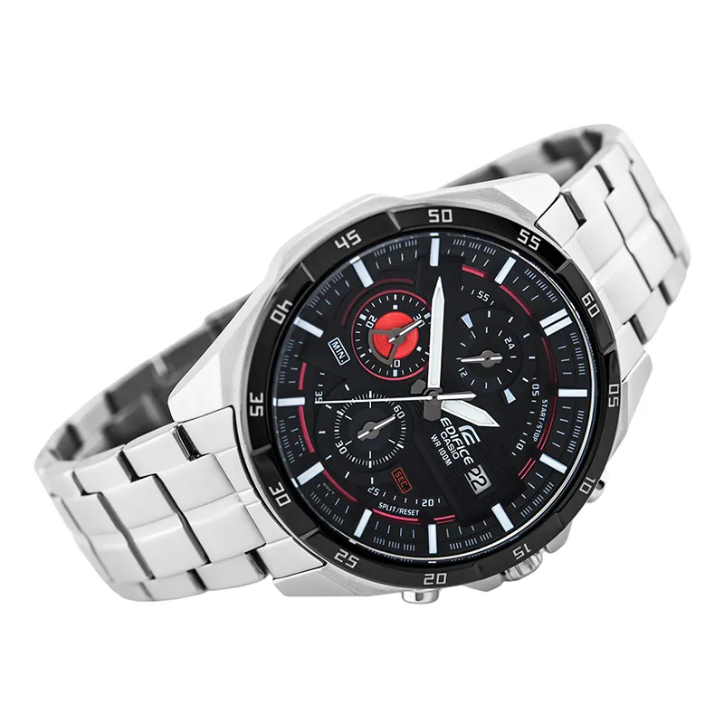 WW0222 Casio Edifice Chronograph Stainless Steel Chain Watch EFR-556DB-1AVUDF