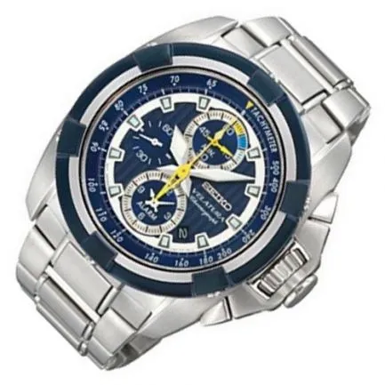 WW0871 Seiko Velatura Chronograph Chain Watch SNAE19P1