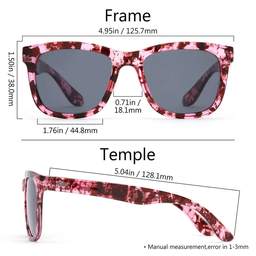 Youth&Kids Polarized UV 400 Protection Sunglasses with Adjustable Strap