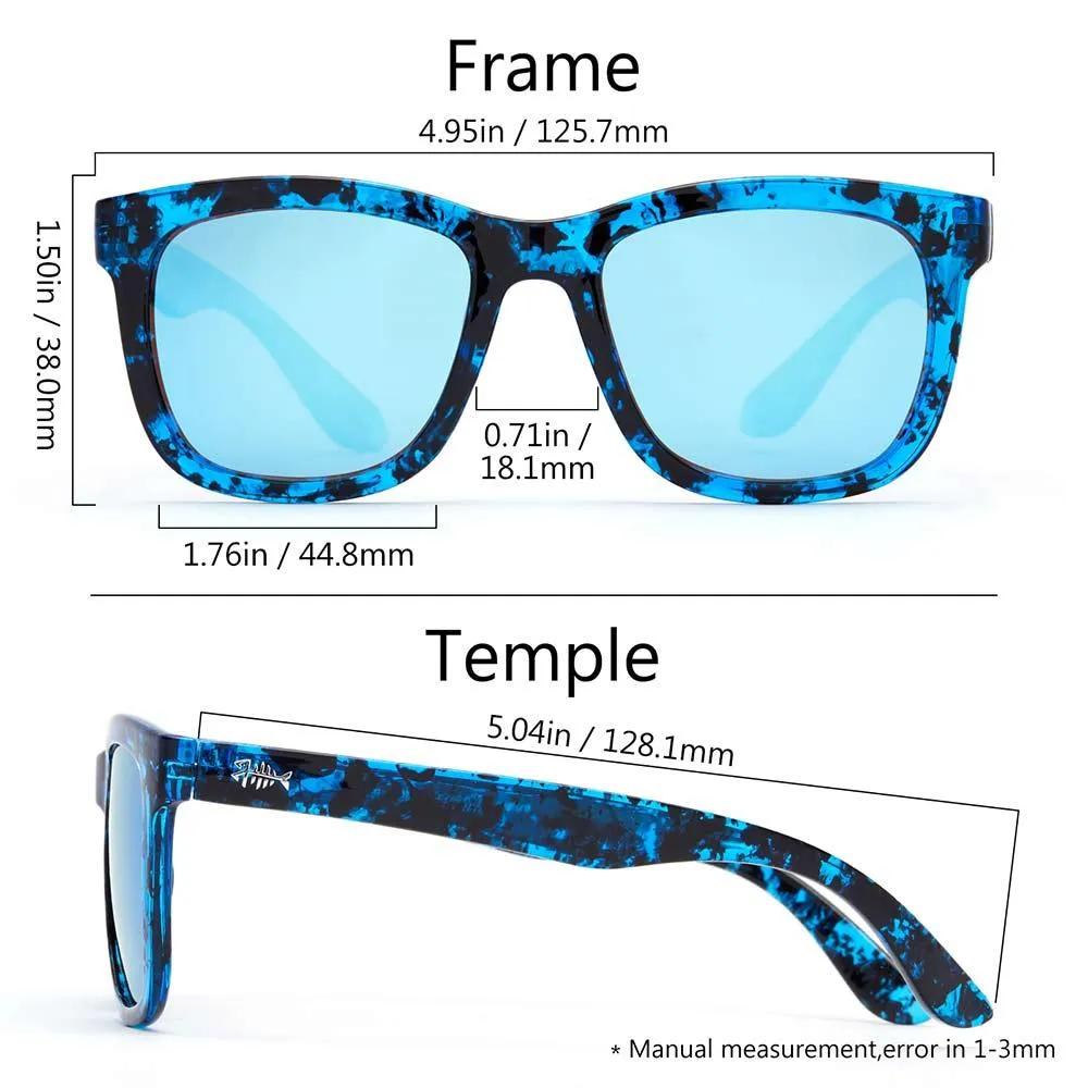 Youth&Kids Polarized UV 400 Protection Sunglasses with Adjustable Strap