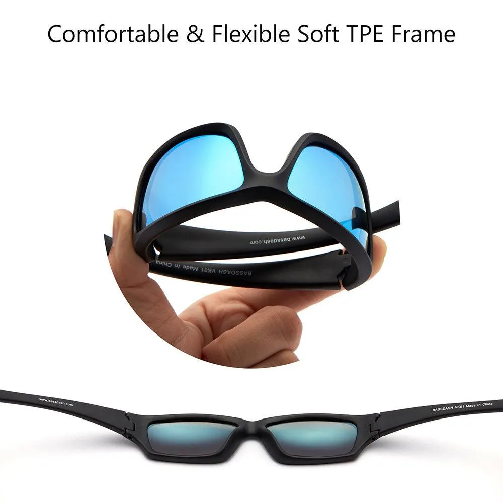 Youth&Kids Polarized UV 400 Protection Sunglasses with Adjustable Strap