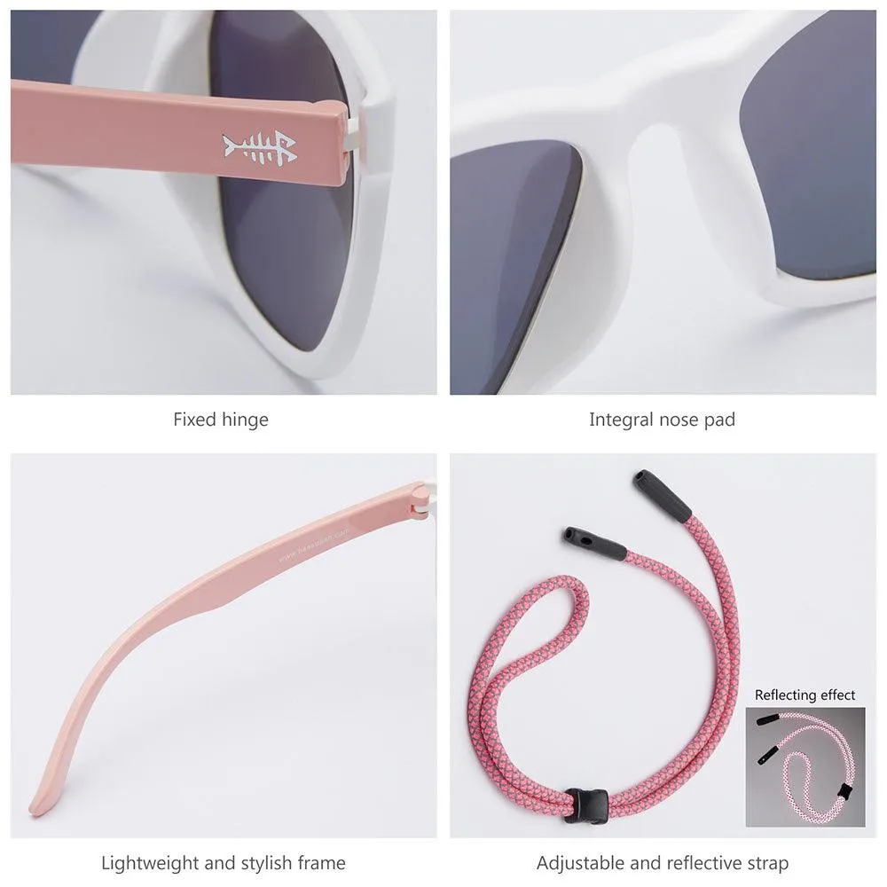 Youth&Kids Polarized UV 400 Protection Sunglasses with Adjustable Strap