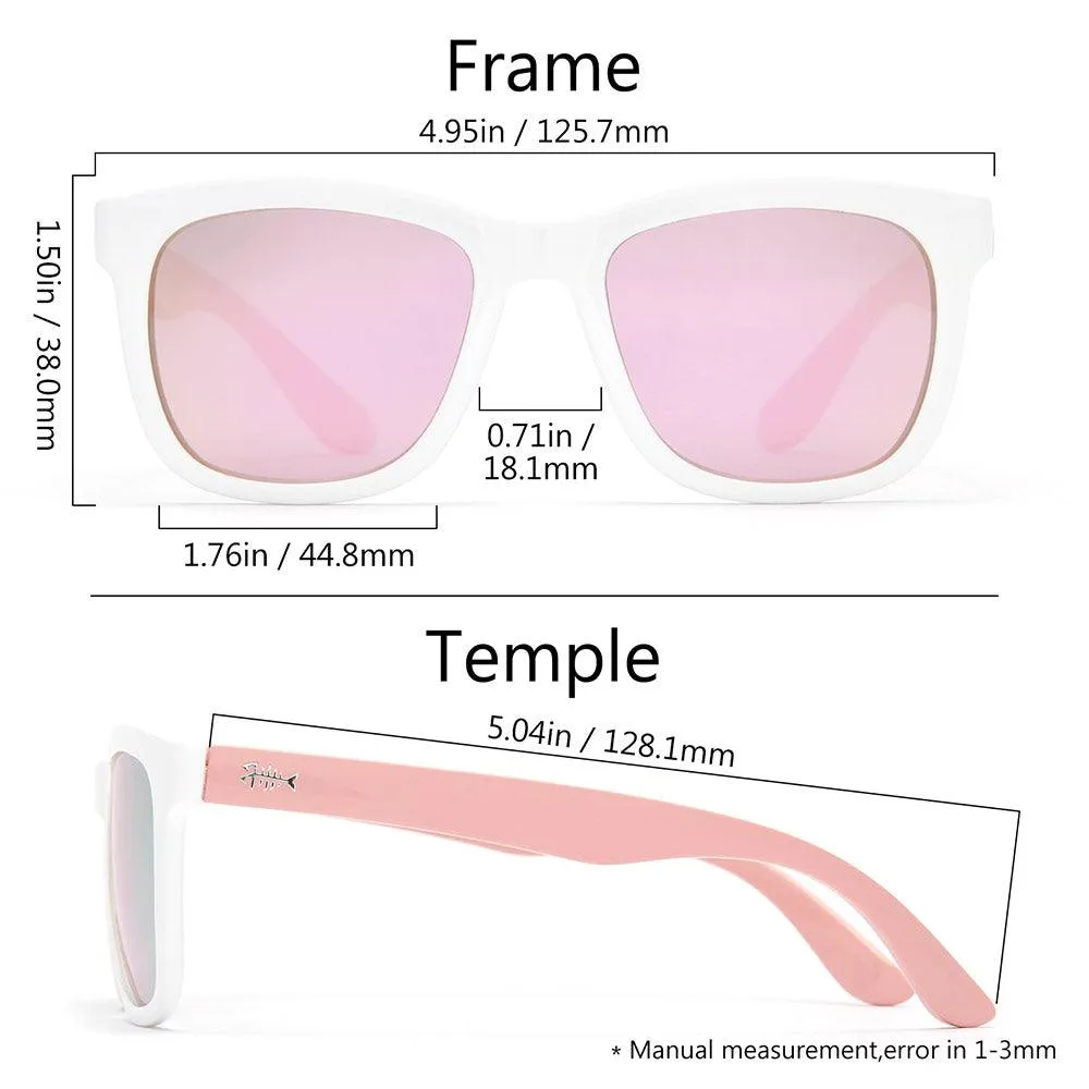 Youth&Kids Polarized UV 400 Protection Sunglasses with Adjustable Strap