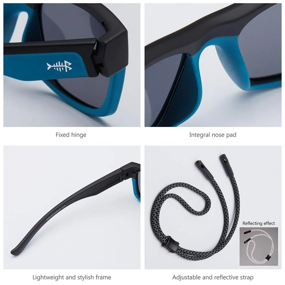 Youth&Kids Polarized UV 400 Protection Sunglasses with Adjustable Strap