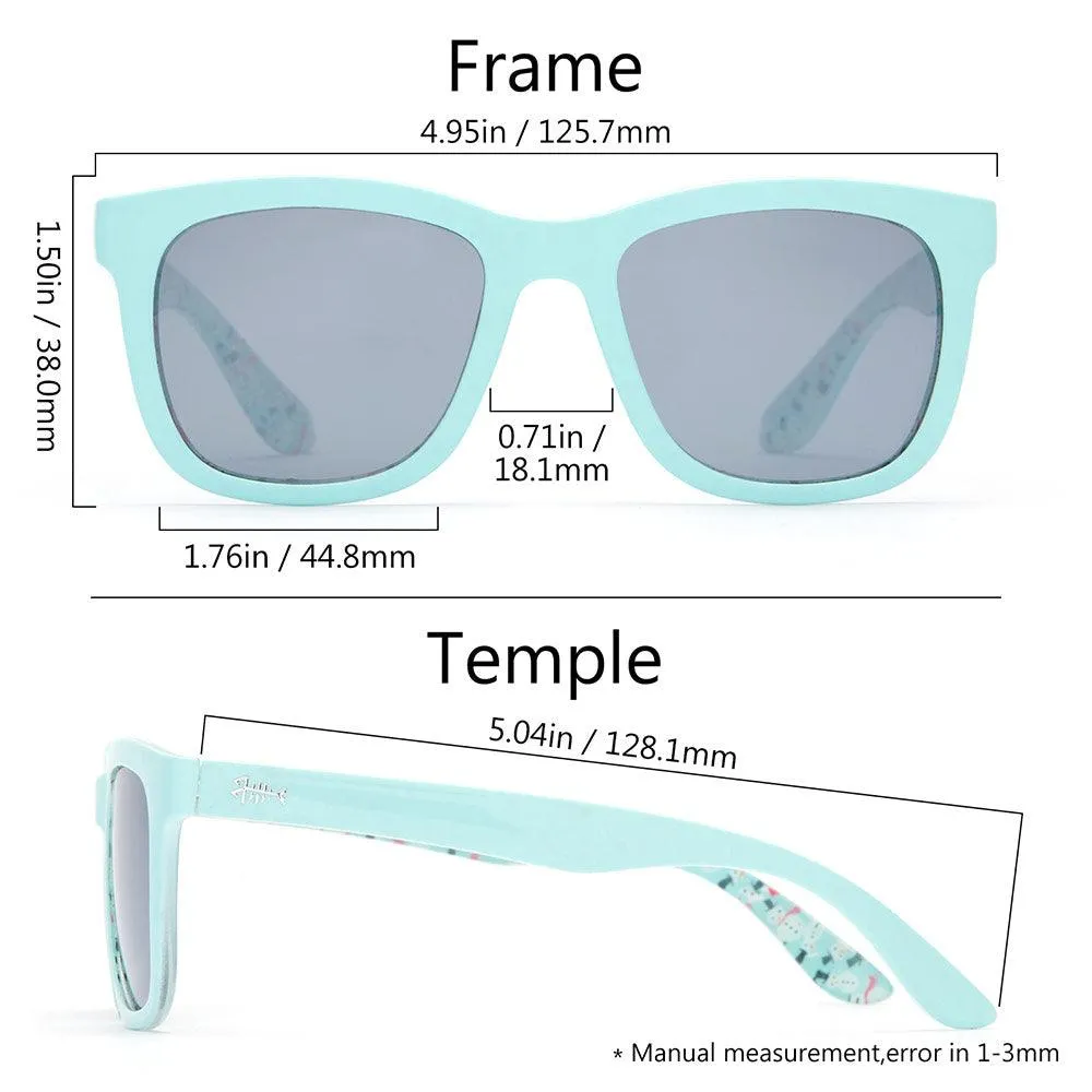 Youth&Kids Polarized UV 400 Protection Sunglasses with Adjustable Strap