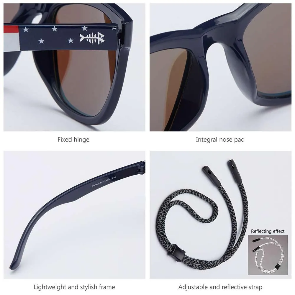Youth&Kids Polarized UV 400 Protection Sunglasses with Adjustable Strap