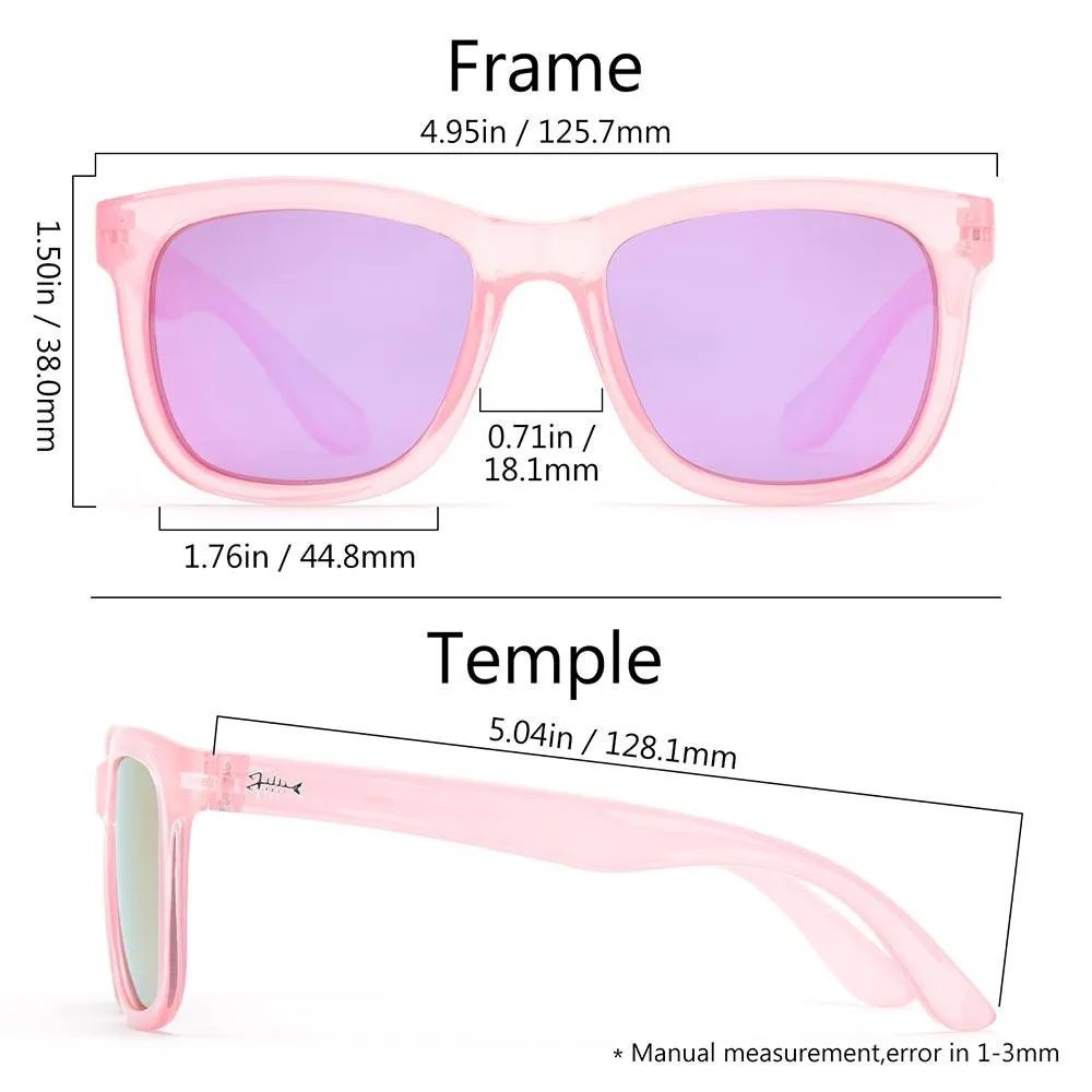 Youth&Kids Polarized UV 400 Protection Sunglasses with Adjustable Strap