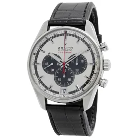 Zenith El Primero Striking 10th Chronograph Limited Edition 03.2043.4052 Silver Sunray Dial Automatic Men's Watch